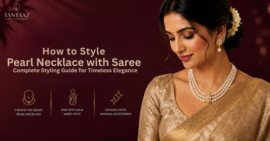 How to Style Pearl Necklace with Saree, Complete Styling Guide for Timeless Elegance