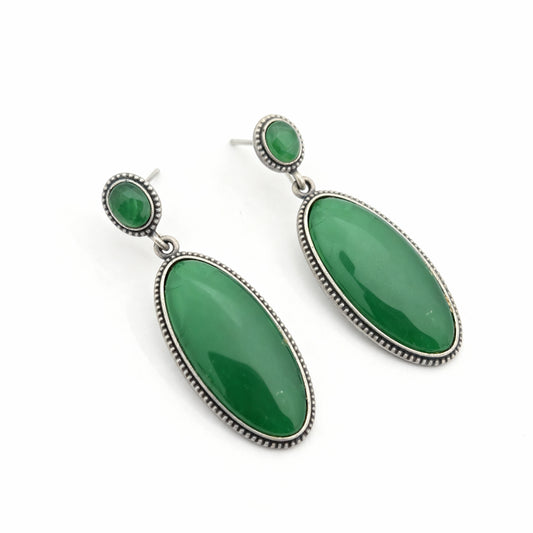 Sterling Silver & Quartz Earring