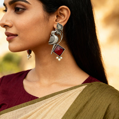 Monalisa Stone Antique Earring