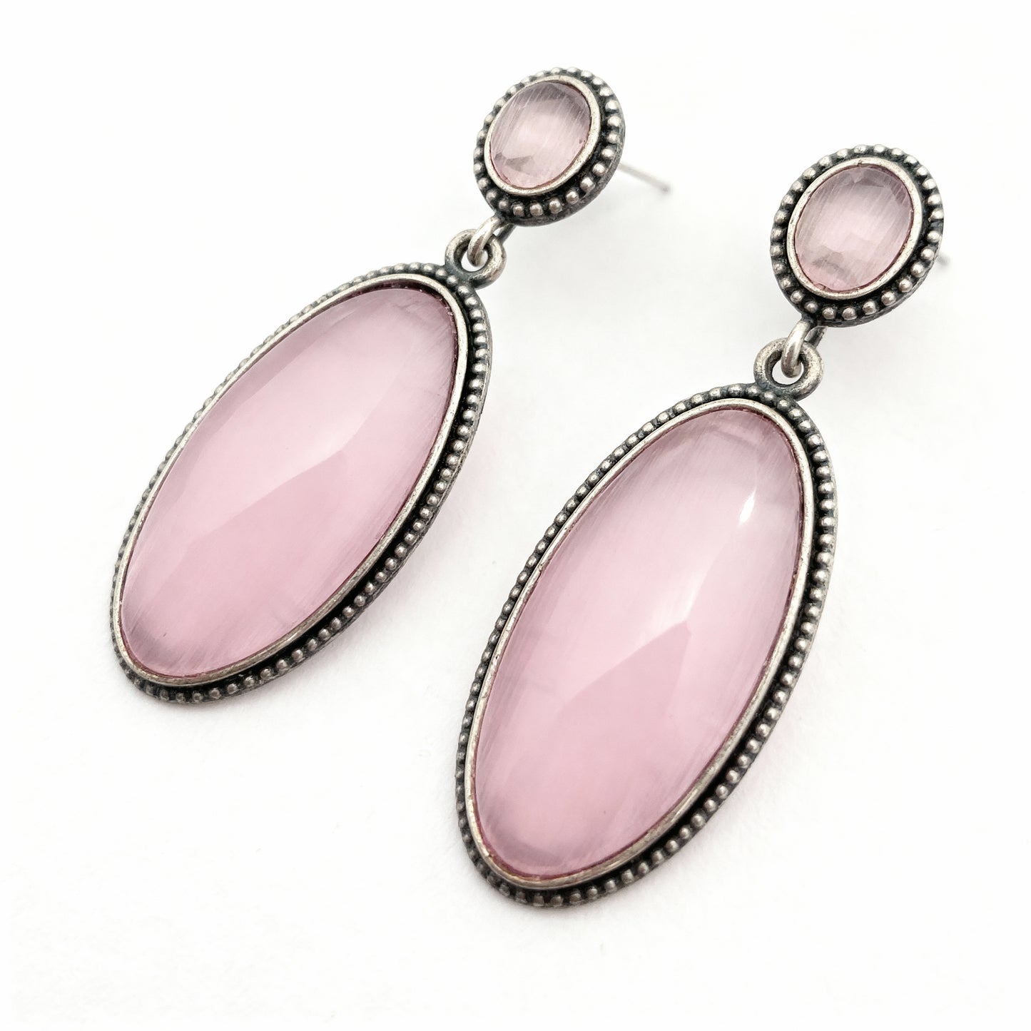 Sterling Silver & Quartz Earring