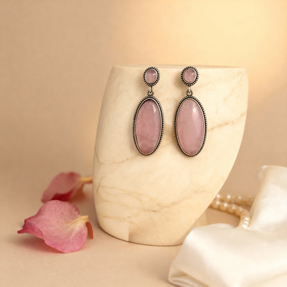 Sterling Silver & Quartz Earring